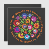 Voor moeder Poolse folklore-samenstelling (Voorkant / Achterkant)