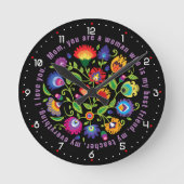 Voor moeder Poolse folklore-samenstelling Ronde Klok (Voorkant)