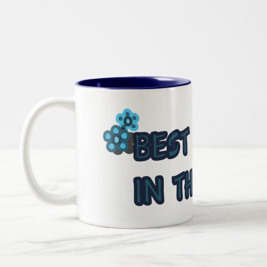 Voor moeder tweekleurige koffiemok (Links)