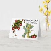 Voor Moederdag, I mam AR Sul y Mamau, Welse Langu Kaart (Gele Bloem)