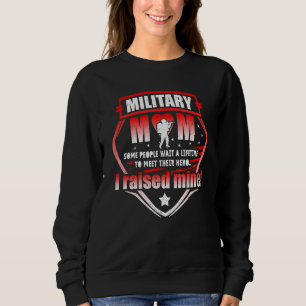 Voor moeders van militaire mam Raised Hero Moeder  Trui