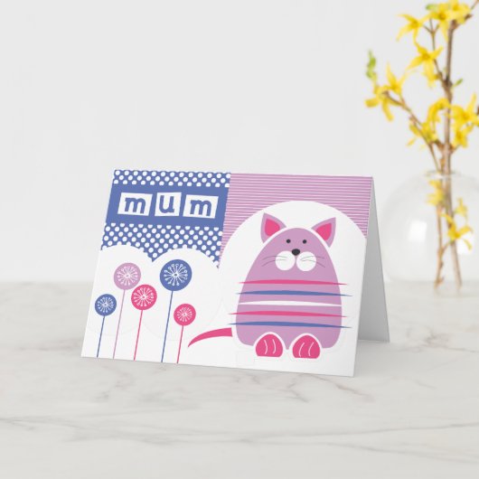 Voor Mom Kaart (Gele Bloem)