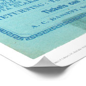 Voor Monterey dus. Pacifische reclame (1652A) Poster (Hoek)