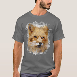 Voor Natuur van wilde dieren Waterverf Gedistillee T-shirt
