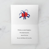 Voor neefje een verjaardagskaart met een Union Jac Kaart (Binnen)