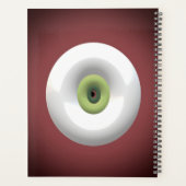 voor Nerds zwart met fancy tekst Planner (Achterkant)