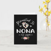 Voor Nona Est 2024 Bloem Moederdag  Kaart (Gele Bloem)