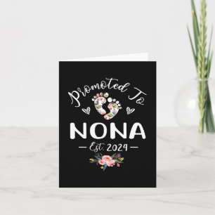 Voor Nona Est 2024 Bloem Moederdag Kaart