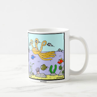 Voor: Octopus cartoon Koffiemok