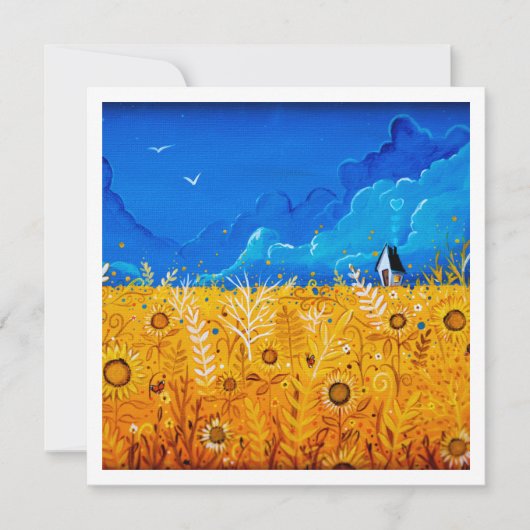 Voor Oekraïne - Mini Print (Voorkant)