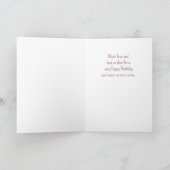 Voor oma! Mooie Happy Birthday Kaart (Binnen)