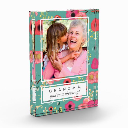 Voor oma op Moederdag. Custom Fotoblokken (Links)