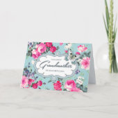 Voor oma op Moederdag.  Rozen Kaart (Voorkant)