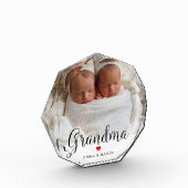 Voor oma | Zoete rode hartslag Fotoblokken (Links)