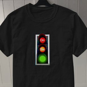 Voor onderweg - verkeerslichten t-shirt