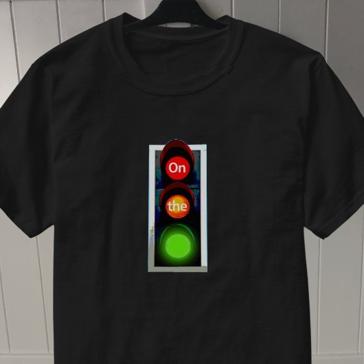 Voor onderweg - verkeerslichten t-shirt