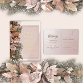 Voor Ons Een Kind Is Geboren Folie Post Kaart