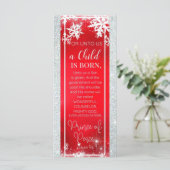 Voor ons een kind wordt geboren kerst Bladwijzer (Staand voorkant)