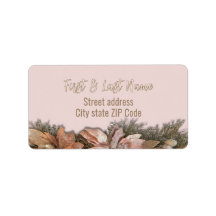 Voor ons is een kind geboren adreslabel