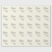 Voor ons is een kind geboren cadeaupapier (Vlak)