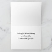 Voor ons is een kind geboren kaart (Binnen)