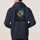 Voor ons is een kind geboren...om te sterven, Chri Hoodie (Achterkant)