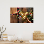 Voor ons is een kind geboren poster (Keuken)