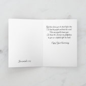 Voor ons pastor Happy Jubileum Kaart (Binnen)