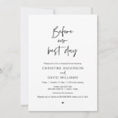 Voor onze beste dag, het eten van de repetitie van kaart (Voorkant)