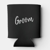 Voor onze bruiloft blikjeskoeler (Achterkant)