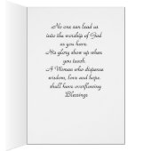 Voor onze dominee "Dame" (Binnen (Rechts))