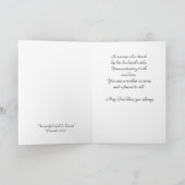 Voor onze eerste dame kaart (Binnen)