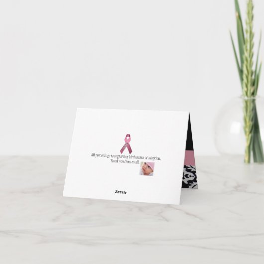 Voor onze held! Geboorte Moederdag! Kaart (Achterkant)