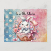 Voor onze kleine Valentijn Briefkaart (Voorkant)