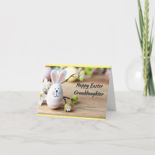 VOOR ONZE OF MIJN BIJZONDERE *KLEINDOCHTER* PAASKA KAART (Voorkant)