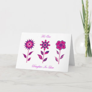 Voor Onze Schoondochter Bedankkaart