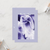 Voor onze zoon kaart (Voorkant / Achterkant in situ)