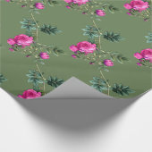 Voor ooit Rosa Moss Wrapping Paper Cadeaupapier (Hoek)