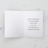 Voor opa op Vaderdag Aangepaste fotokaarten Kaart (Binnen)