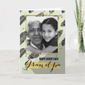 Voor opa op Vaderdag Aangepaste fotokaarten Kaart (Voorkant)