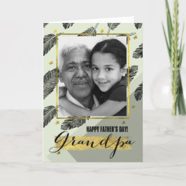 Voor opa op Vaderdag Aangepaste fotokaarten Kaart