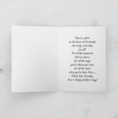 Voor opa op Vaderdag. Ventilatorpatroon Kaart (Binnen)