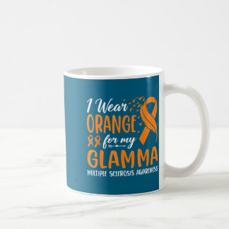 Voor Oranje Glamma Multiple Sclerose Bewustzijn Koffiemok