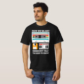 Voor oude schooltech Gadget Lovers - VHS, Cassette T-shirt (Voorkant volledig)