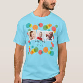 Voor ouders Verjaardag Jongen Foto T-shirt (Voorkant)