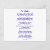 Voor papa briefkaart (Voorkant)