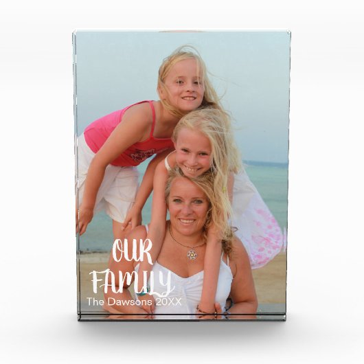 Voor Papa Custom Photo Block Fotoblokken (Voorkant)