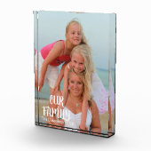 Voor Papa Custom Photo Block Fotoblokken (Rechts)