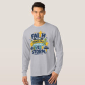 Voor papa "Geloof dat staat" T-shirt (Voorkant volledig)