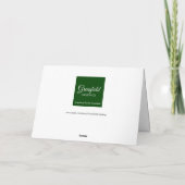 Voor papa op Verjaardagsterras van Manor House Yor Kaart (Achterkant)